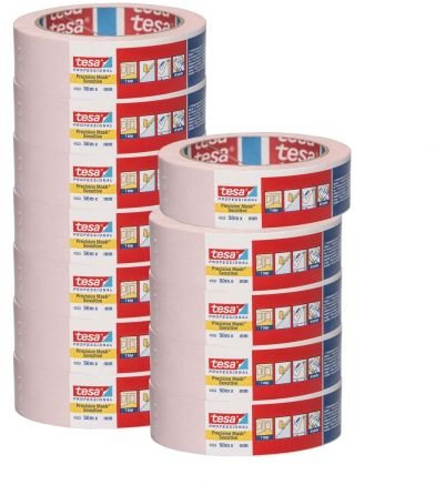 NASTRO MASCHERATURA ROSA MM.25X50ML. 12 PZ