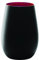Stölzle Lausitz Wassergläser Elements metallic Schwarz/Rot 6er-Set 465 ml – Allroundgläser für Wasser, Saft & Cocktails – Hochwertige Trinkgläser aus Kristallglas – Spülmaschinengeeignet & stoßfest