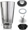 Blendin Ersatz-Glas-Set aus Edelstahl, kompatibel mit Oster- und Osterizer-Mixern