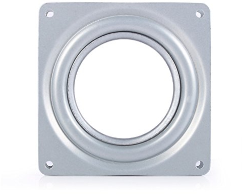 BESTOMZ Drehlager 360 Grad Drehteller kugelgelagert für Anzeigen-Regal und Möbel 155mm