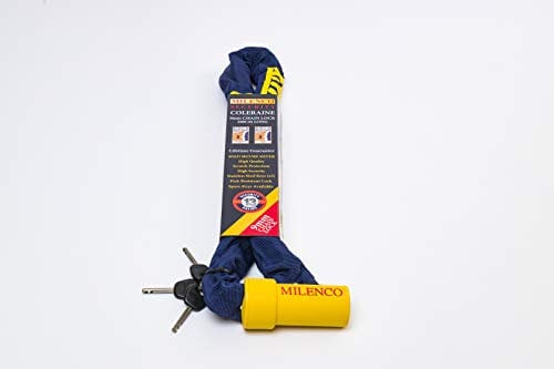 Milenco Coleraine Motorcycle Scooter Motorbike 9mm Chain Lock x 1 Metre Length Security Lock