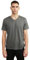 DANISH ENDURANCE Men's Organic T-Shirt, 1 Pack (V-Neck - Charcoal Grey, XL)