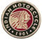 Indian Aufnäher Patch Aufbügler Motorrad Motorcycle Drifter Scout Chief USA