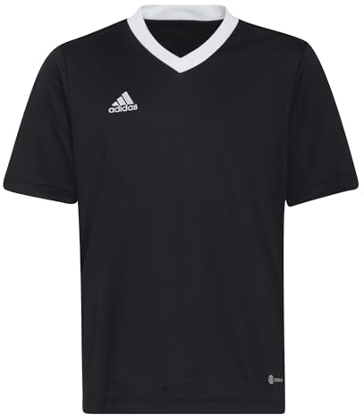 adidas Unisex Kinder Entrada 22 Jersey, Black, 11-12 Years