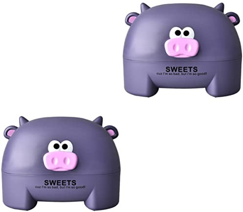 Zerodeko 2 Contenitori Per Fazzoletti Creativi A Forma Di Cartone Animato Porta Fazzoletti Di Carta Facili Da Pulire Decorazione Per La Casa