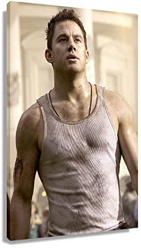 ACIDI Poster Und Gedruckte 60 * 90cm Channing Tatum Canvas Wall Art Soggiorno Poster Camera da letto Decor Painting Senza Cornice