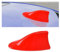 CGEAMDY Auto Haifischflossen-Antenne Abdeckung Verkleidung, FM/AM-Antenne, Hergestellt Aus ABS, Geringer Windwiderstand, für SUV, Trucks, Vans, Auto Tuning (Rot)