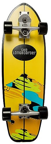 Surfskate Monopatín Cruiser Skate Retro Y - 75 cm de Arce, Ejes Surf Skate S7, Ruedas 65 x 43 milímetros, ABEC-5 para Niños, Adolescentes, Principiantes y Adultos