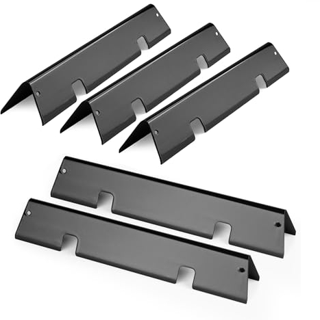 67046 Bars de flavorizer pour Weber Spirit 300 & GS4 Spirit II 300 Series, Spirit E/S 310 320 330 (avec bouton de commande avant), 7636 Pièces de rechange mises à jour pour barbecue Weber 69797