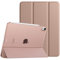 TiMOVO Hülle für iPad Air 11 Zoll (M3/M2-2025/2024), iPad Air 5./4. Generation (2022/2020) 10,9 Zoll Hülle, Schlank Schutzhülle mit Transparenter Rückseite, Auto Schlaf/Aufwach, MilchKaffee