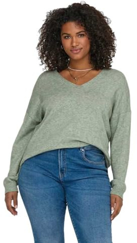 ONLY Carmakoma Damen Carmargareta Ls Pullover KNT Noos Carmargareta Ls Pullover KNT Noos (1er Pack)
