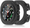 Haofun 2 Piezas Fundas para Samsung Galaxy Watch Ultra (2025) 47mm, HD Protección Completa PC Dura Estuche Case - Negro Mate