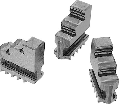jojofuny 3stücke Dreibackenfutter Für Drechselbank Selbstzentrierendes Futter Spannbacken Aus Metall Gefertigt Verschleißfest Robust Und Langlebig