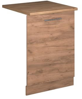 Vicco Panel Frontal del lavavajillas Fame-Line, Roble Dorado, 60 cm, ET Roble