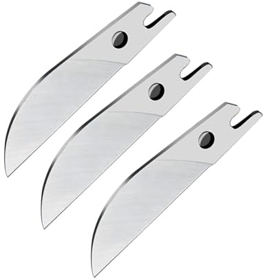 HOHXEN 3 Pcs Miter Shears Replacement Blades, SK5 Steel Multi Angle Shears Replacement Blade, Use for Universal Angle Miter Shear Cutter Spare Blades, Multi-Purpose Angle Cutter Accessories
