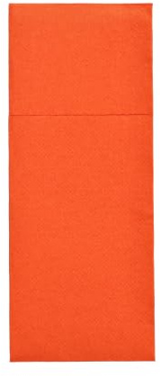 50 Servietten ROYAL Collection 40 cm x 30 cm nektarine mit Besteckfalz