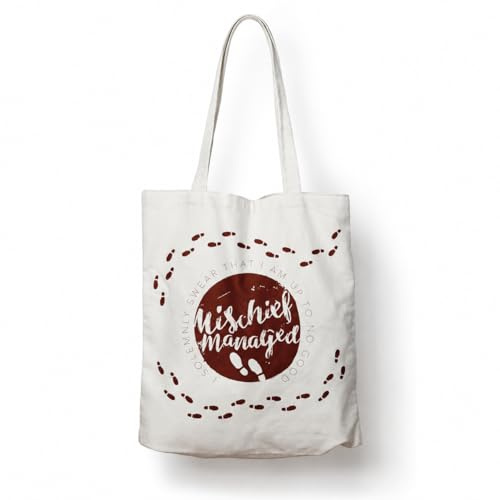 Harry Potter The Carat Shop Baumwoll-Tragetasche mit Karte des Rumtreibers
