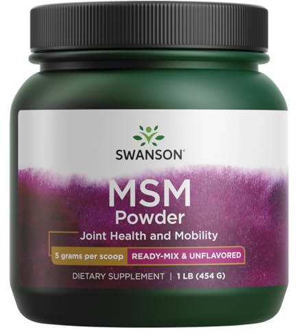 Swanson Msm Powder 1 lb (454 g) Pwdr