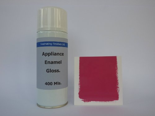 1 x 400ml Hot Pink Gloss Fridge, Cooker and Appliance Enamel Paint. Heat Resistant