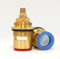 TÊTE DE ROBINET À DISQUE EN CÉRAMIQUE 3/4” Quart de tour 20 crans x 53mm