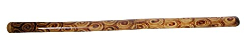 Aboriginal Bamboo Didgeridoo with Burnt Style Design