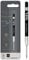 Parker Gel Pen Refill | Medium Tip (0.7mm) | Black QUINK Ink | 1 Count