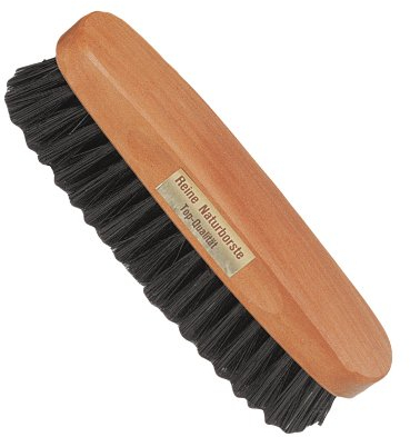 Kleiderbürste, Bürste aus Holz, Natur - Borste