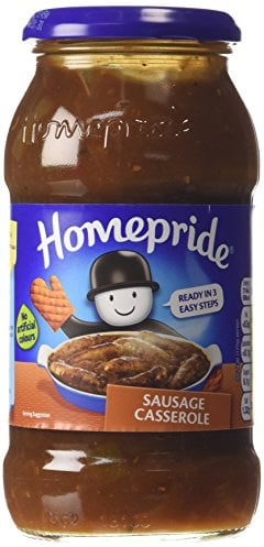 Homepride Sausage Casserole Hearty and Warming Cook in Sauce 500 g (Pack of 6)