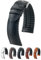 HIRSCH Unisex Performance Uhrenarmband Modell Paul 20 mm Schwarz