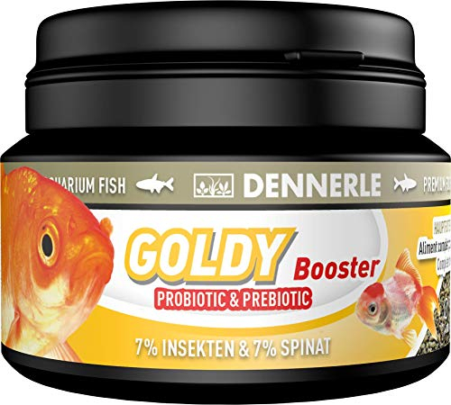Dennerle Goldy Booster 100 ml- artgerechtes Futter für Goldfische