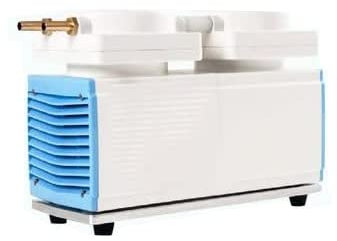 CGOLDENWALL 120 L/min Lab oiless Diaphragm Vacuum Pump Oil Free Antiseptic Large Flow Diaphragm Pump Laboratory Filter Suction Pump Dual Head GM-2 CE Certificate 300W 220V