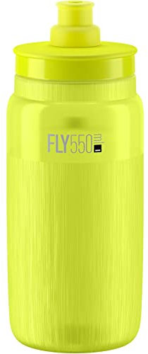 Elite Fly Lightweight Cycling Bottle - Fluorescent Yellow (550ml)