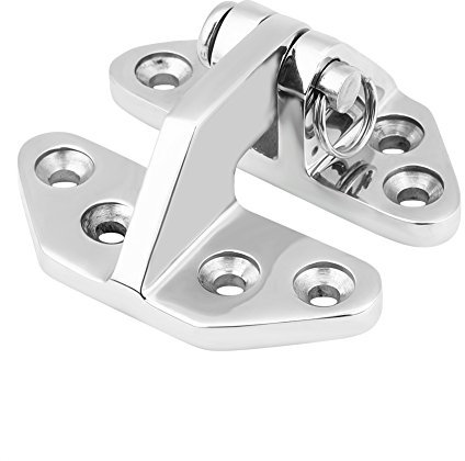 Keenso Charnière à hayon en Acier Inoxydable, très résistante avec goupille Amovible pour Bateau