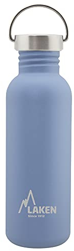 LAKEN Bot. ac. inox Basic 750ml S/S tapón - Azul