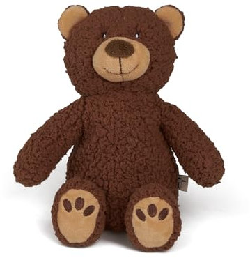GRÜNSPECHT Wärme-Kuscheltier Bär Baby, Rapssamen-Wärmekissen mit waschbarem Bezug für Babys & Kleinkinder, wärmendes Kuscheltier bei Bauchschmerzen & Erkältung (337-V4)