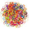 Mini Haargummi,1000 Pack Gummi Haarband Bunt Kleine Haargummis für Mädchen Elastische Gummi Haarband für Tägliche Frisuren