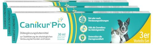 Boehringer Ingelheim Canikur Pro Paste bei Durchfall von Hunden und Katzen - 3 x 30 ml