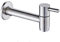 Robinet mural en acier inoxydable pour lavabo de salle de bain, étang à laver, robinet d'eau froide, robinet de jardin, patio, robinet de toilettes, filetage G1/2