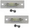 ROBUST 2x Led Kennzeichenbeleuchtung für Skoda Superb Volkswagen Caddy Mk3 Mk4 Jetta MK3 Passat Transporter T5 T6 3B5943021D 3B5943021B