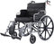 SNRISE Verschlimmerte Verdickung, verbreiterter Rollstuhl, Sitzbreite 58 cm, große übergewichtige Menschen, zusammenklappbarer Rollstuhl, Belastung 150 kg