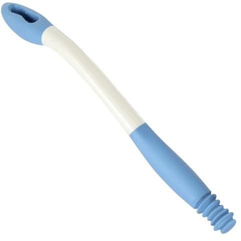 Toilet Aid Tools Bottom Wiper Long Handle Buddy Wiper Toilet Tissue Aids Toilet Paper Moistened Wipes Grip Aid for Pregnant Elderly, 15 Inch