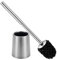 Smartbin SUS304 Acero INOX Escobillas Cónico de Baño de Inodoro D11xH43CM Cepillo de Baño Escobilla Portaescobillas WC Limpiador Cepillo de Limpieza Cepillo de Limpieza y Soporte de Baño Plata…