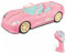 MONDO Motors - Limited Edition - Mattel Barbie Dream Car cabrio glamour - macchina auto radiocomandata per bambini di barbie - due posti - dettagli realistici - colore rosa - 63759