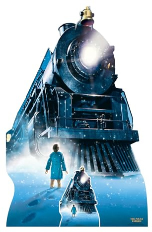 Star Cutouts SC4380 Polar Express Zug Pappaufsteller mit Mini