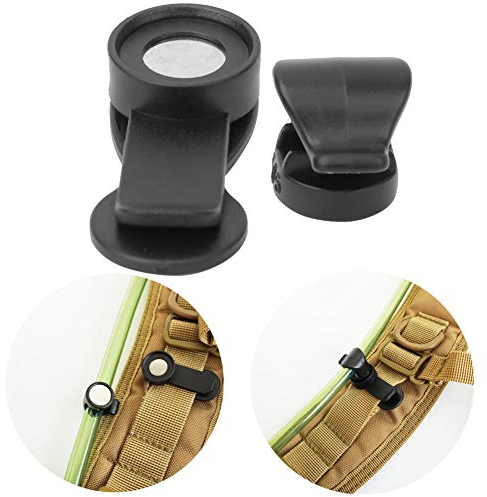 Yctze Schwarzer Automatischer Wasserbeutel für Outdoor-Radfahren, Strohmagnetischer Wasserschlauch-Clip für Fahrrad – Magnetischer Schlauchhalter und Wasserschlauch-Clip für Einfachen