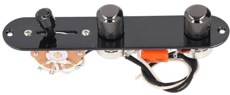 Wired Guitar Control Plate, Fully Loaded Guitar Control 3 Position Toggle Switch for Telecaster Electric Guitar