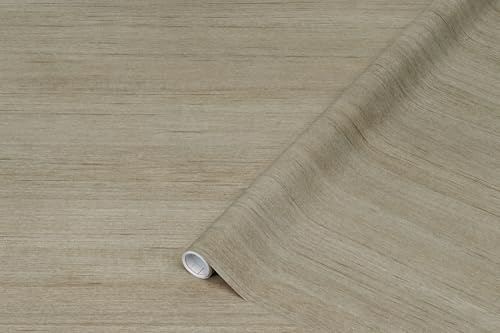 d-c-fix Vinyl Wrap Tira Wood Greige 67,5 cm x 2 m – Sticky Back Plastic | Washable and self-adhesive decorative film for kitchen, cupboard, table and windowsill - modern and sustainable