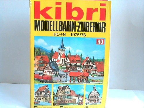 Modellbahn-Zubehör HO + N. Hauptkatalog 1975/76