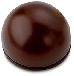 Inofix M57350 - Tope puerta adhesivo flexible 2033 marron 2 unidades