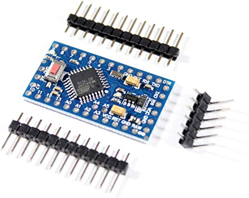 Paradisetronic.com Pro Mini Module con Atmel AVR ATmega328P Microcontrolador, 3.3V 8MHz, Arduino Compatible con el Tablero de Desarrollo